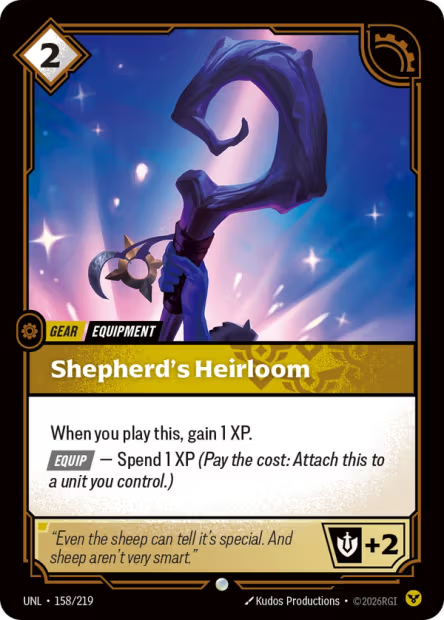 Shepherd's Heirloom - 158/219 - C Order