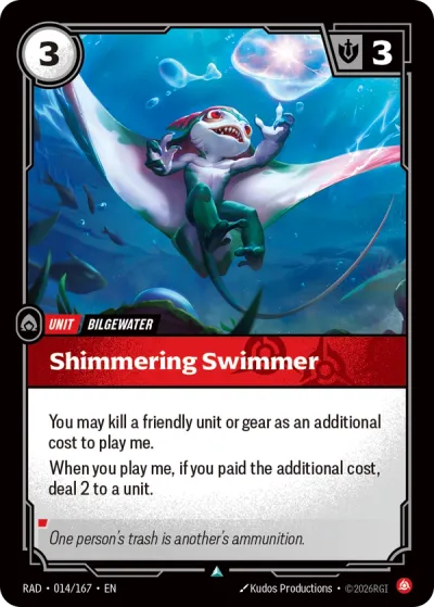 Shimmering Swimmer - 014/167 - U Fury