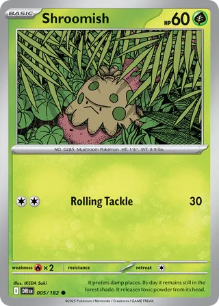 Shroomish - 005/182 - Destined Rivals
