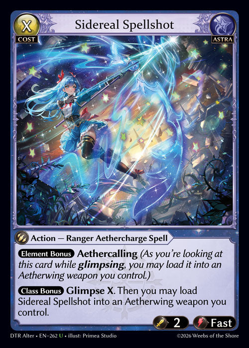 Sidereal Spellshot - Distorted Reflections - U Astra