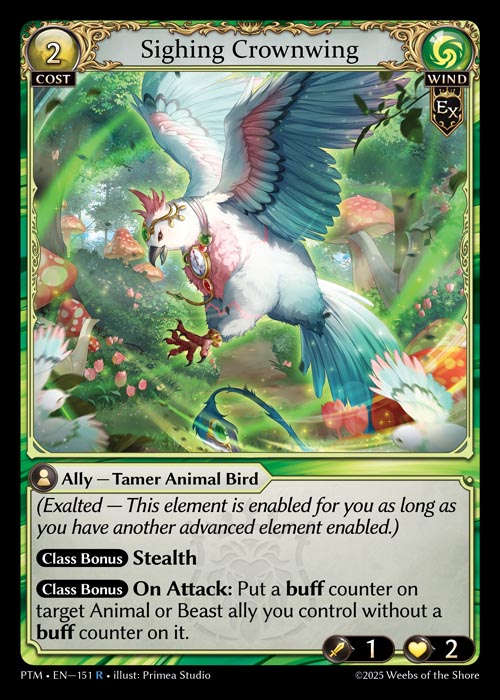Sighing Crownwing - Phantom Monarchs