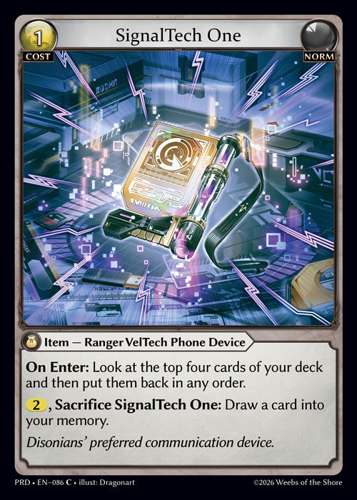 SignalTech One - .asphodel/paradise - C Norm