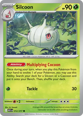 Silcoon - 012/217 - Ascended Heroes
