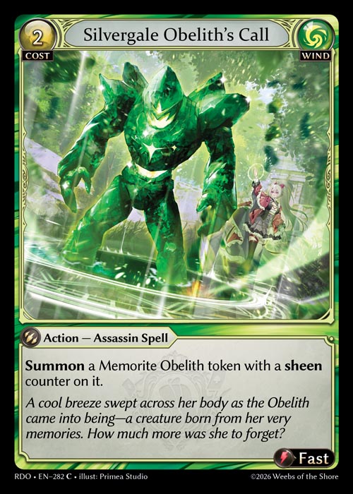 Silvergale Obelith’s Call - Radiant Origins - C Wind