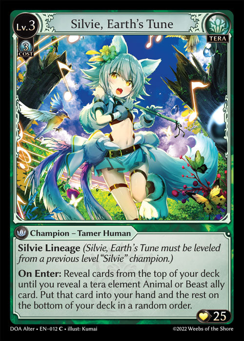 Silvie, Earth’s Tune - Dawn of Ashes