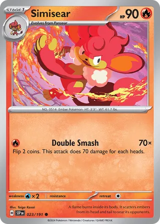 Simisear - 023/191 - Surging Sparks
