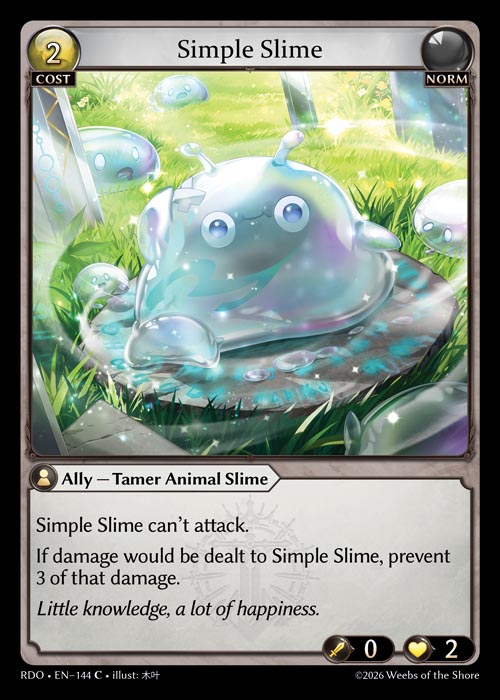 Simple Slime - Radiant Origins - C Norm