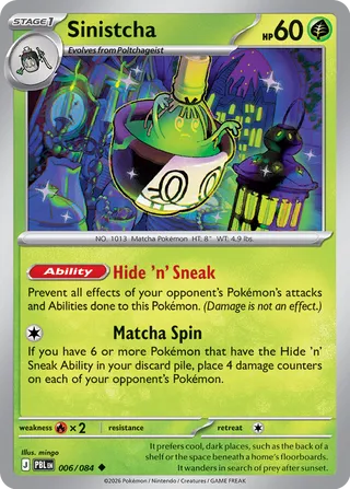 Sinistcha - 006/084 - Pitch Black