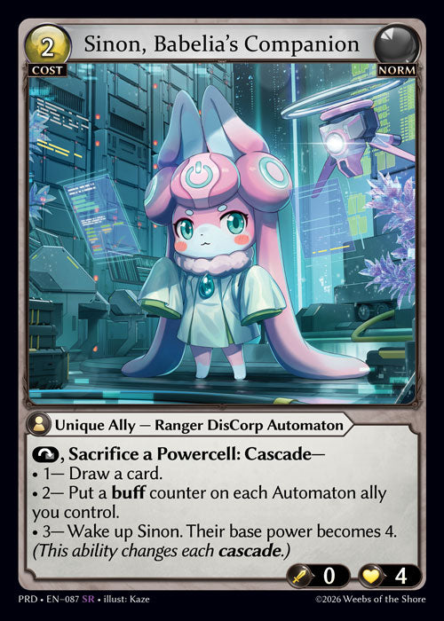Sinon, Babelia’s Companion - .asphodel/paradise - SR Norm