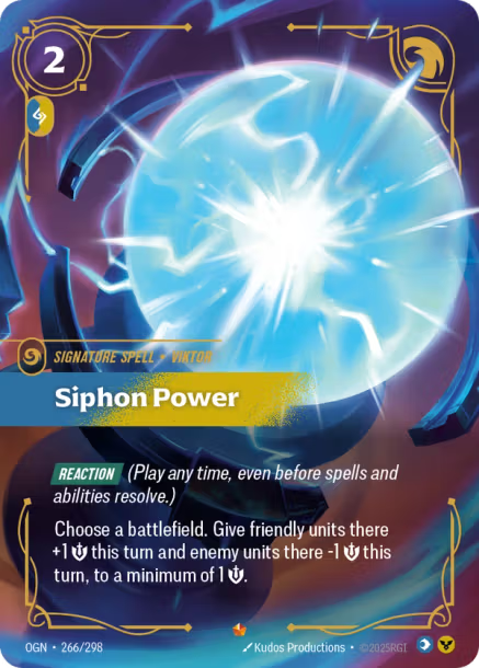 Siphon Power - 266/298 - Epic Mind/Order