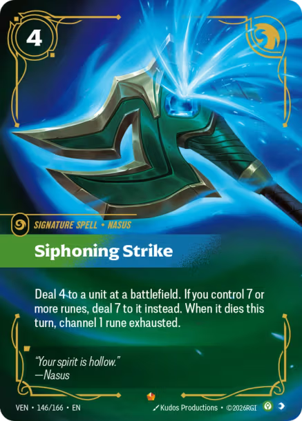 Siphoning Strike - 146/166 - Epic Calm/Mind