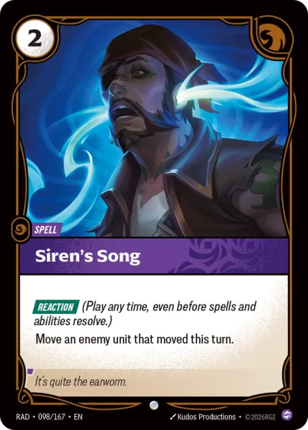 Siren's Song - 098/167 - C Chaos