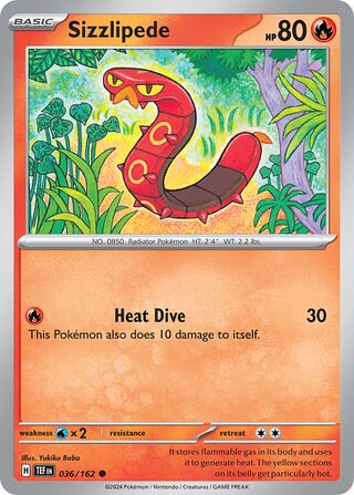 Sizzlipede - 036/162 - Temporal Forces 