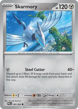 Skarmory - 060/084 - Pitch Black