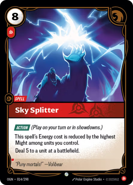 Sky Splitter - 014/298 - C Fury