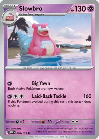 Slowbro - 080/165 - 151 
