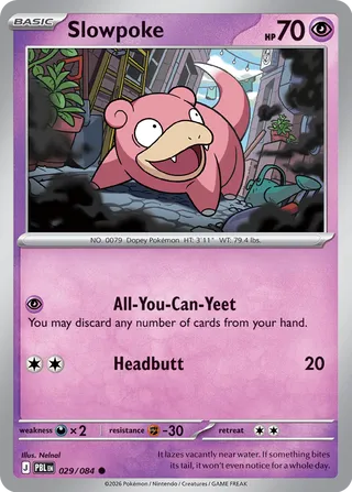Slowpoke - 029/084 - Pitch Black