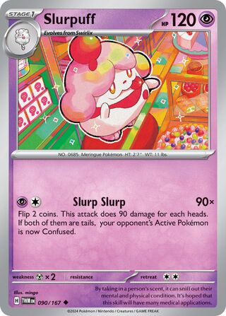 Slurpuff - 090/167- Twilight Masquerade 