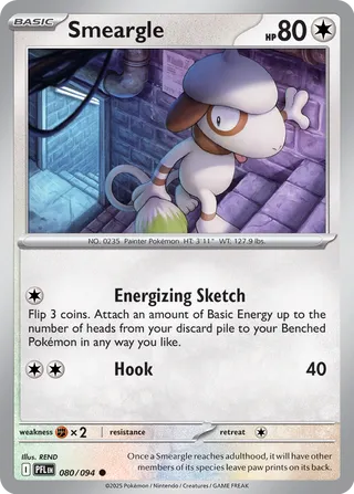 Smeargle - 080/094 - Phantasmal Flames