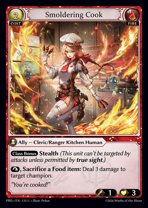 Smoldering Cook - .asphodel/paradise - U Fire