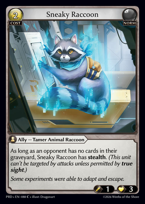 Sneaky Raccoon - .asphodel/paradise - C Norm