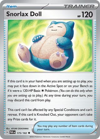 Snorlax Doll - 175/182 - Paradox Rift 