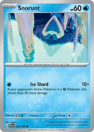 Snorunt - 037/182 - Paradox Rift 