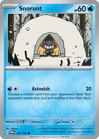 Snorunt - 051/167 - Twilight Masquerade 