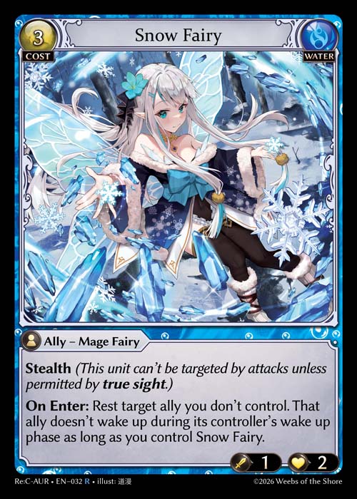 Snow Fairy - Re:Collection Aurelian Regent - R Water