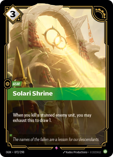 Solari Shrine - 072/298 - R Calm