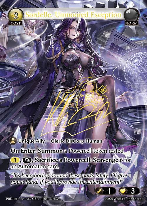 Sordelle, Unmoored Exception (CSR) - .asphodel/paradise