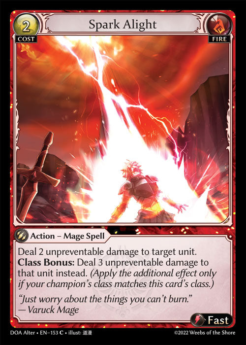 Spark Alight - Dawn of Ashes