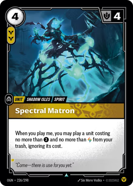 Spectral Matron - 226/298 - U Order