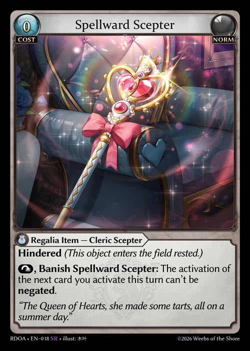 Spellward Scepter (Armaments) - Radiant Origins - SR Norm