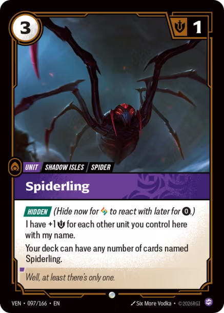 Spiderling - 097/166 - C Chaos