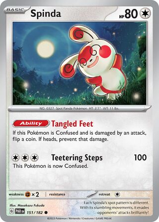 Spinda - 151/182 - Paradox Rift 