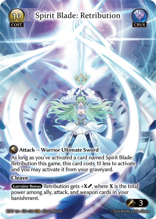Spirit Blade: Retribution - Radiant Origins - UR Crux