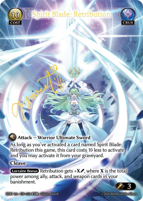 Spirit Blade: Retribution (CSR) - Radiant Origins