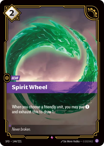 Spirit Wheel - 144/221 - R Chaos