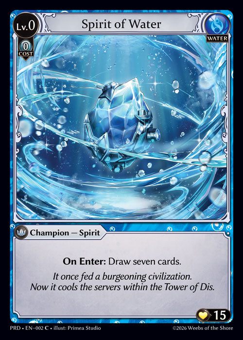 Spirit of Water - .asphodel/paradise - C Water