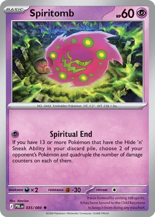 Spiritomb - 035/084 - Pitch Black