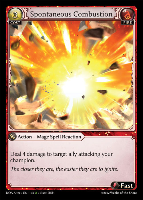 Spontaneous Combustion - Dawn of Ashes
