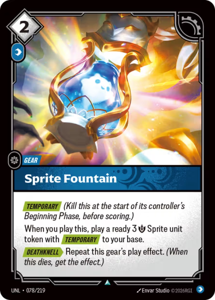 Sprite Fountain - 078/219 - U Mind