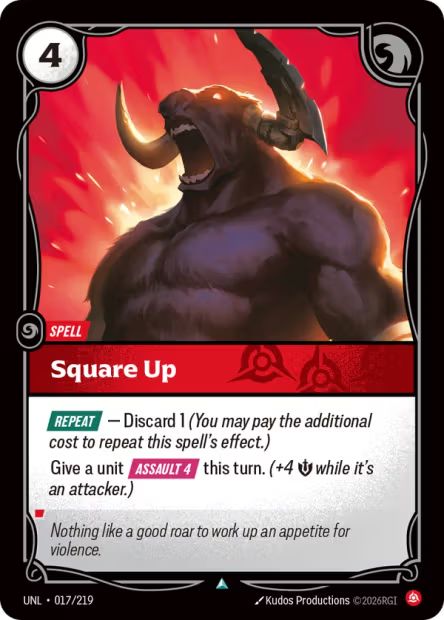 Square Up - 017/219 - U Fury