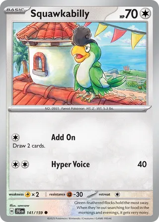 Squawkabilly - 141/159 - Journey Together