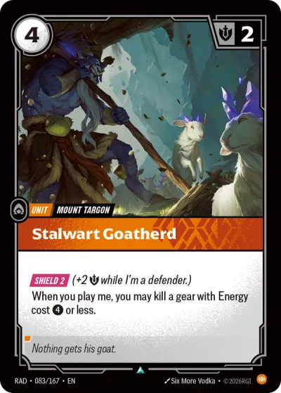 Stalwart Goatherd - 083/167 - U Body