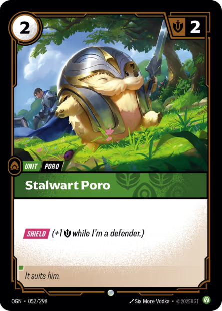 Stalwart Poro - 052/298 - C Calm