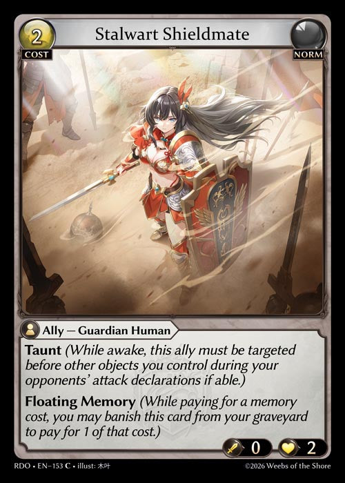 Stalwart Shieldmate - Radiant Origins - C Norm