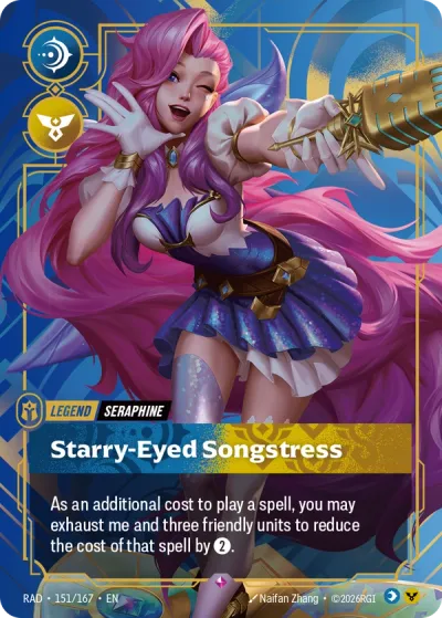 Starry-Eyed Songstress - 151/167 - R Legend