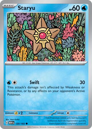 Staryu - 120/165 - 151 